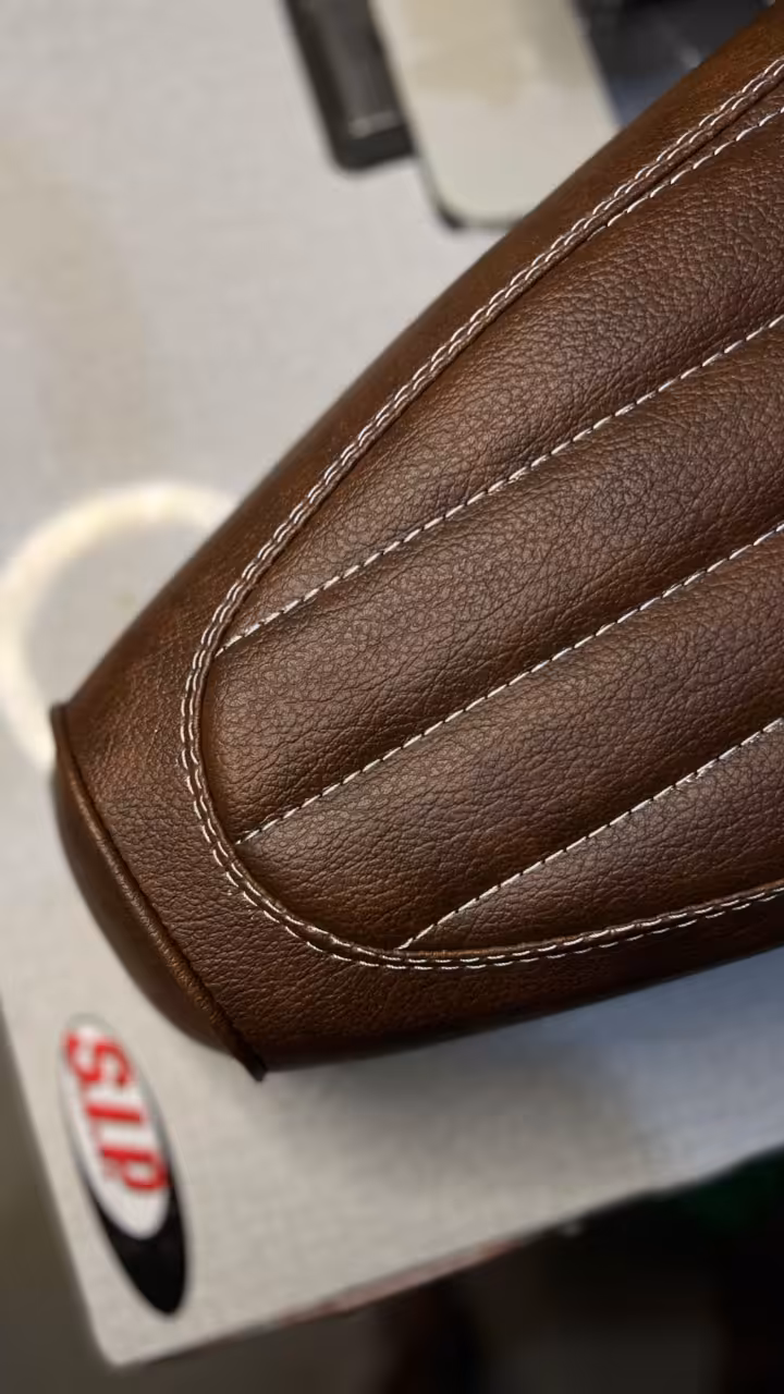 Lifestyle photography showcasing SATYA SEAT custom Vespa interiors and riding culture