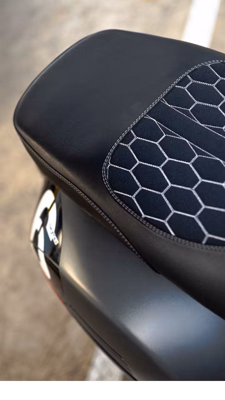 Lifestyle photography showcasing SATYA SEAT custom Vespa interiors and riding culture